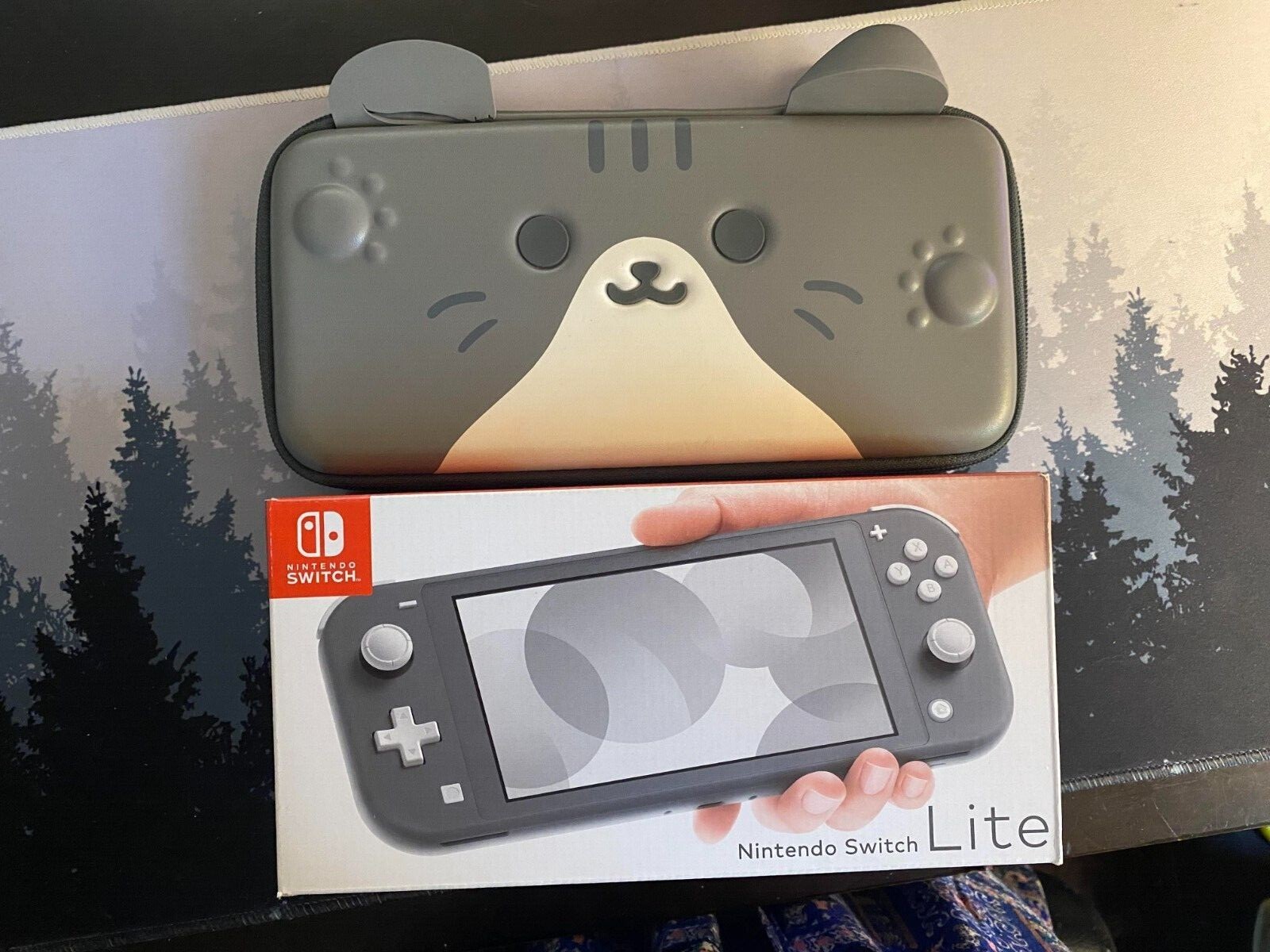 New Nintendo Switch Lite Console with Case 755838611798| eBay