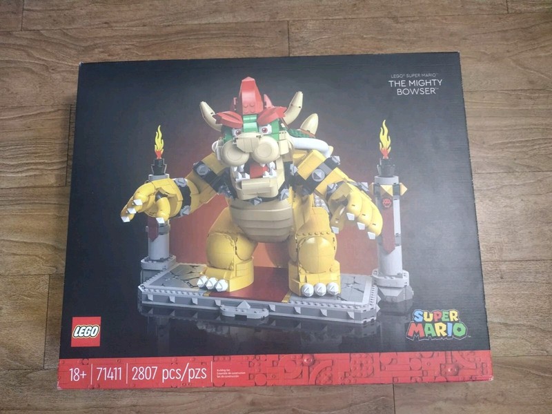 LEGO SUPER MARIO 10294 The Mighty Bowser  Box Only