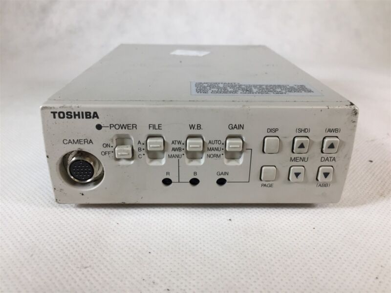 Used Toshiba 3CCD Camera System IK-TU40A Controller Tested Working O7