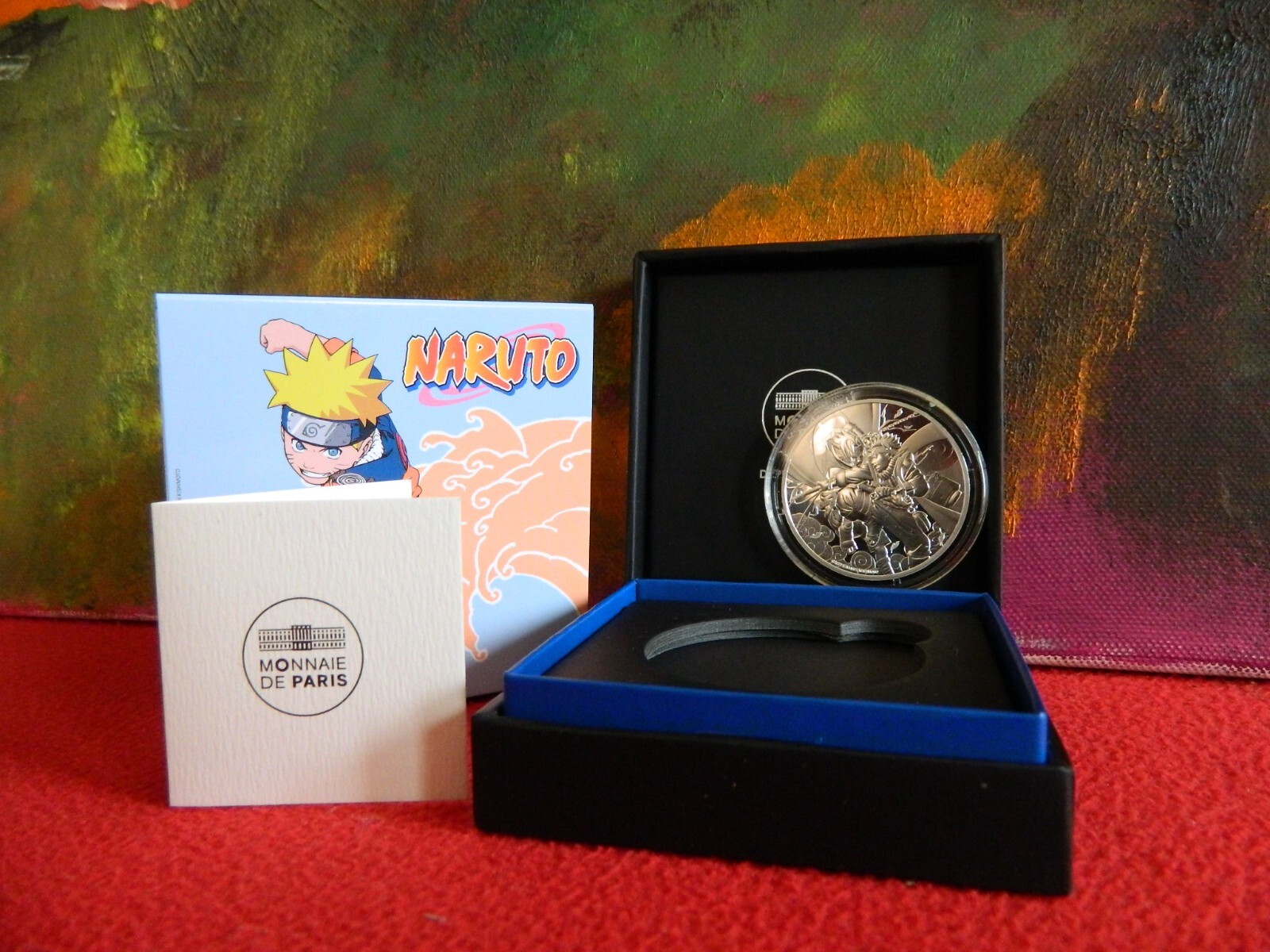 France, 2023 !!NARUTO and SASUKE, 10 euro Silver coin, Proof
