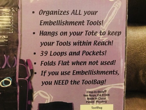 New Crop in Style Tool Bag