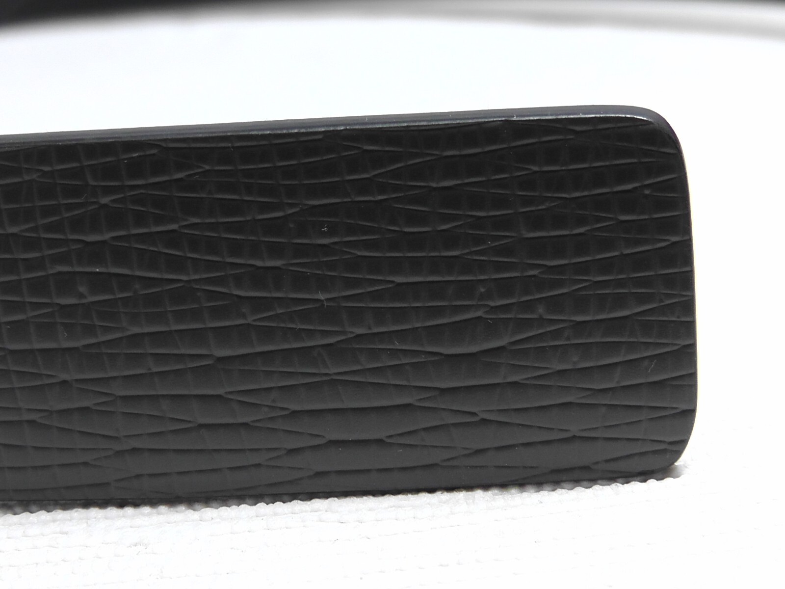 Pre-owned Ferragamo Salvatore  Men's Black/gray Leather Reversible Belt Size 34 / 34 Inches