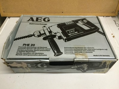 New AEG PH 210 Rotary Hammer Drill Pneumatic PHE20 Milwaukee Ridgid Dewalt NOS