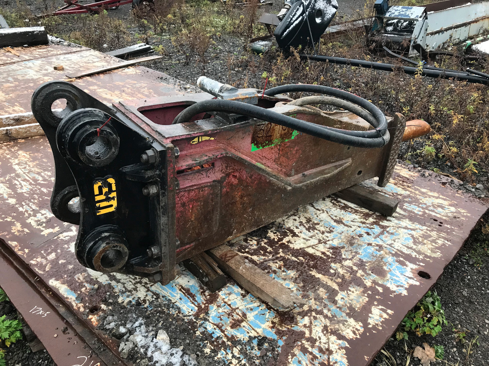 Allied 770CS Hydraulic Hammer Attachment, Fits CAT 320, 3000 lbs Class