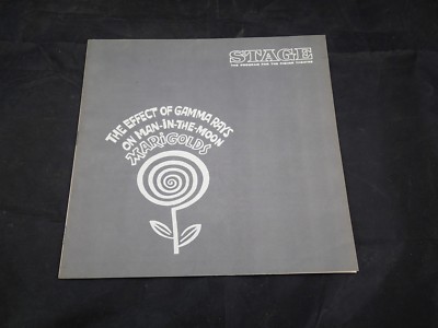 Stage Program Fisher Theatre Effects of Gama Rays '68 VINTAGE DETROIT MI CAR ADS