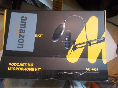 MAONO Podcasting Microphone Studio Kit AU-A04 192kHz/24bit NEW Live Stream