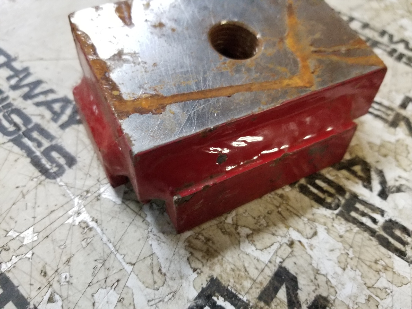 CATERPILLAR CAT 346-3343 Oscillation Lock Cylinder Block 3463343 627 627K LRC 62 - Picture 3 of 5