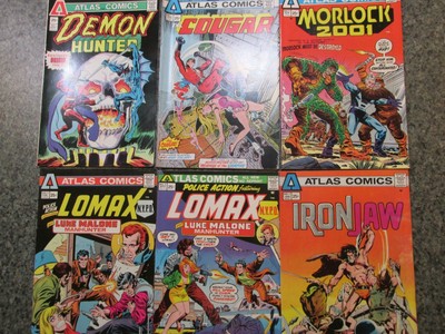 42 (25 DIFF) ATLAS SEABOARD COMICS (VF-NM)-1975-IRONJAW,TARGETT,DESTRUCTOR,ETC