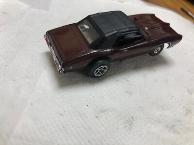 Vintage Aurora T-Jet Slot Car #1411 Tuff Ones GTO, Brown, Slot Car