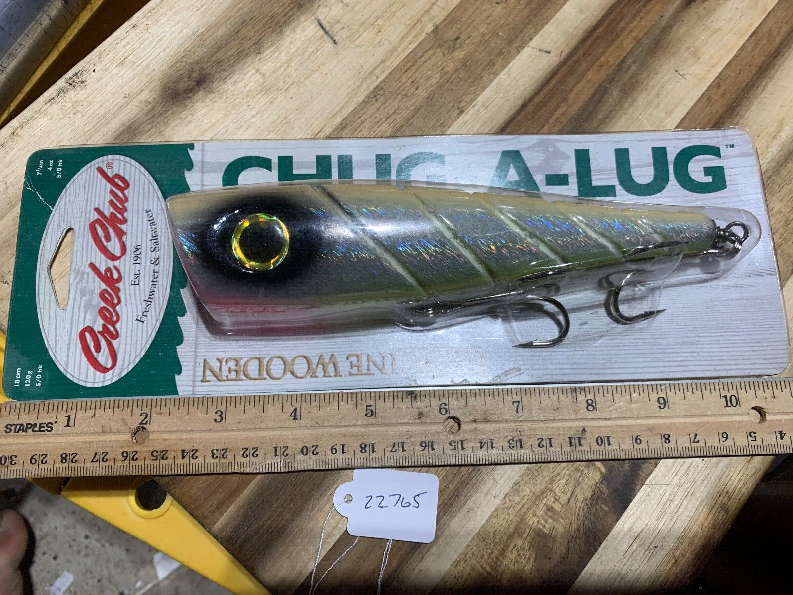 Creek Chub Chug -A-Lug fishing lure (22765) | eBay