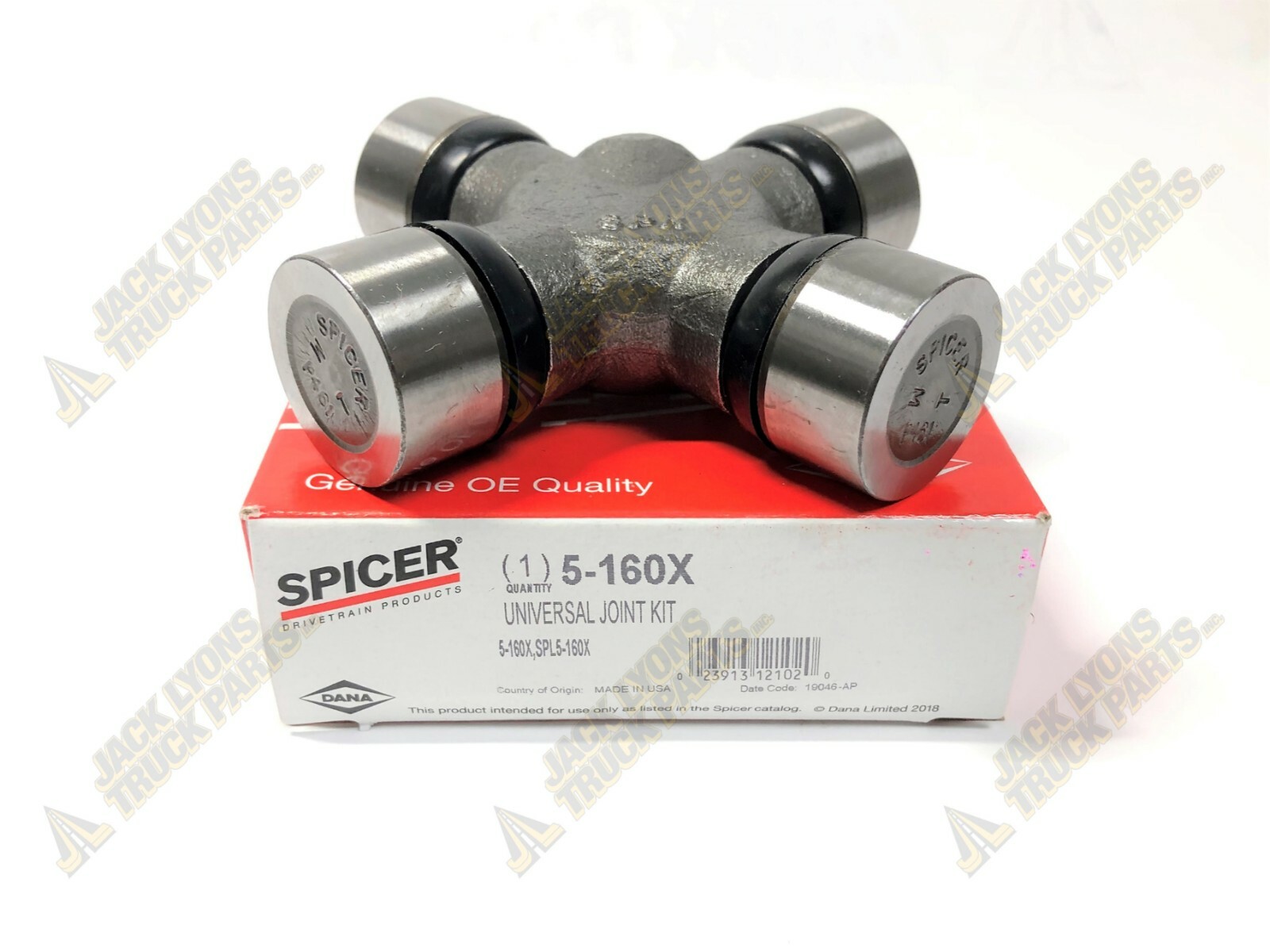5-160X New Genuine Dana Spicer UNIVERSAL JOINT (U-Joint 5-160X New Genuine Dana Spicer UNIVERSAL JOINT (U-Joint