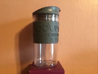 Bodum Grey Coffee/Tea Travel Mug 16oz Double Walled