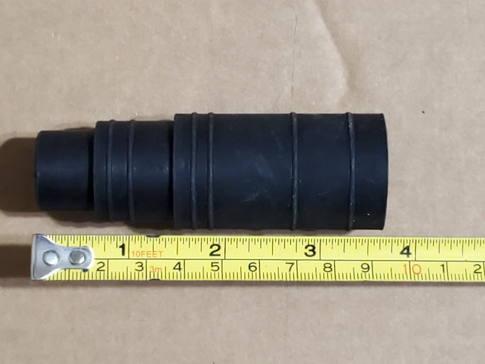 Rubber Dishwasher/Disposal Drain Hose Connector without Clamps