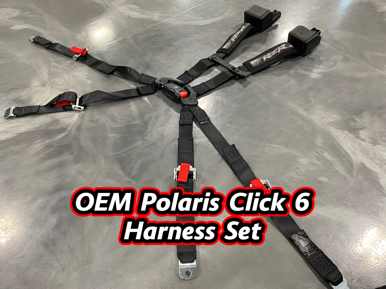 marutan　0226 2025 Polaris RZR Pro XP Pro S Pro R- Polaris Click 6 Harness