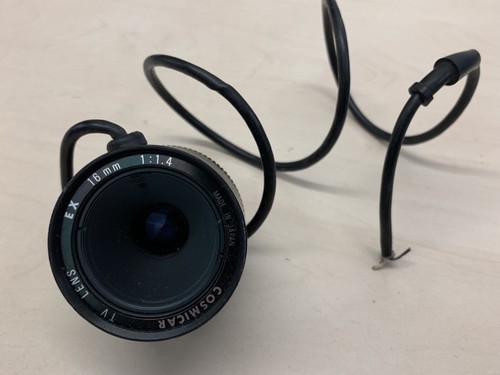 Cosmicar 16mm F1.4 Lente CCTV Montaje CS Cámara de Seguridad Vigilancia