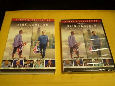 Revive Us & Revive Us 2  (2 DVD Set, 2017)  w/Slipcover  Kirk Cameron  Brand NEW