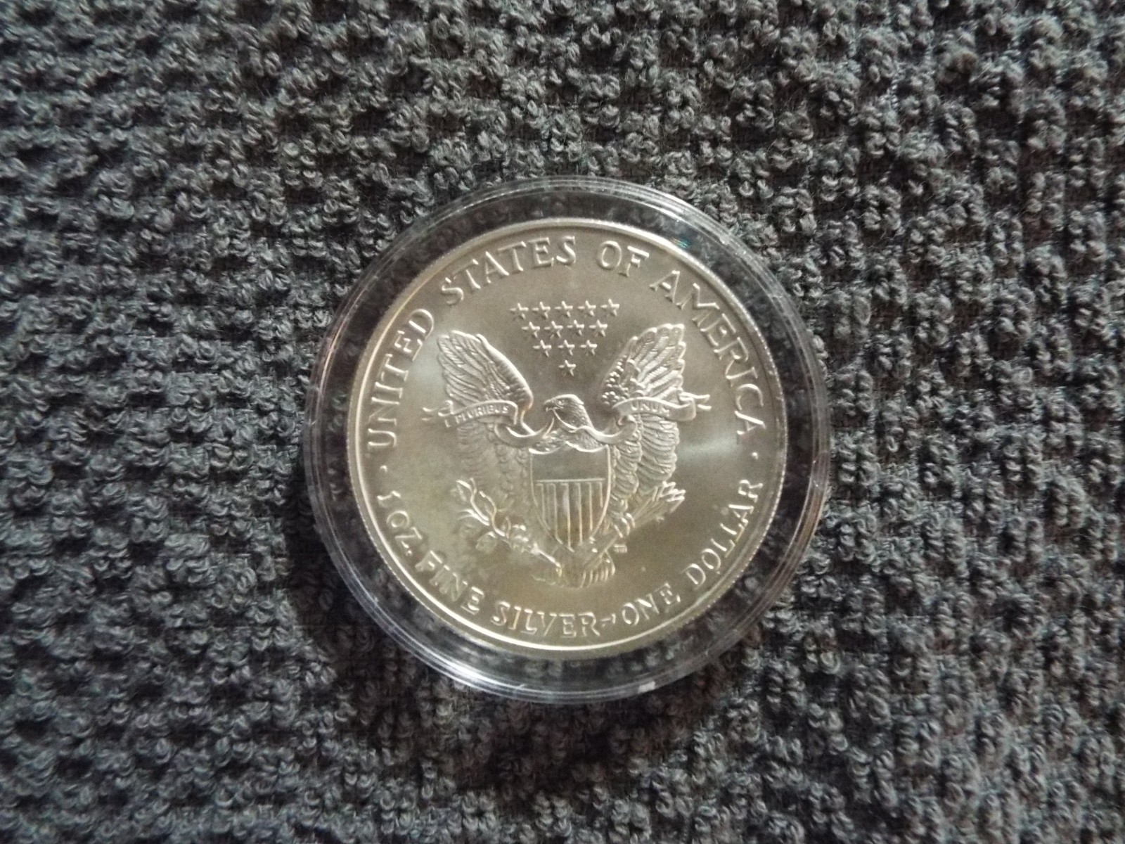 Liberty Dollar - 2005 - One Ounce Fine Silver - in Plastic Case
