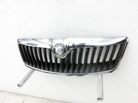Skoda Octavia II 1Z 09-13 Frontgrill Kühlergrill Grill LF8J Skoda Octavia II 1Z 09-13 27.09.2009 1Z0853668A gebraucht Vorschau 4
