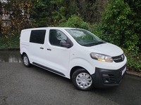 2021 VAUXHALL VIVARO 2.0 TURBO D 3100 EDITION H1 EURO6 CREW VAN DAY EX POLICE