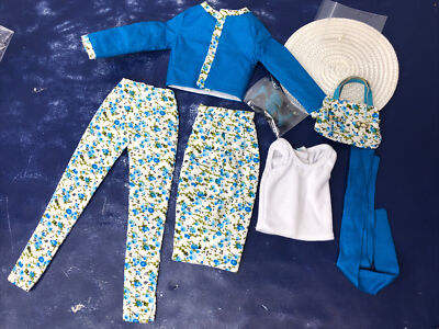 16  Outfit Sized For Tonner Gene Doll Sandra Stillwell Lucie Floral Pants tt133