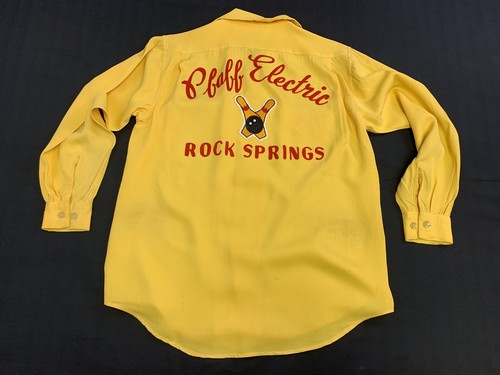 50s MASTER BOWLER L/S. BOWLING SHIRT. | 古着屋【True vintage