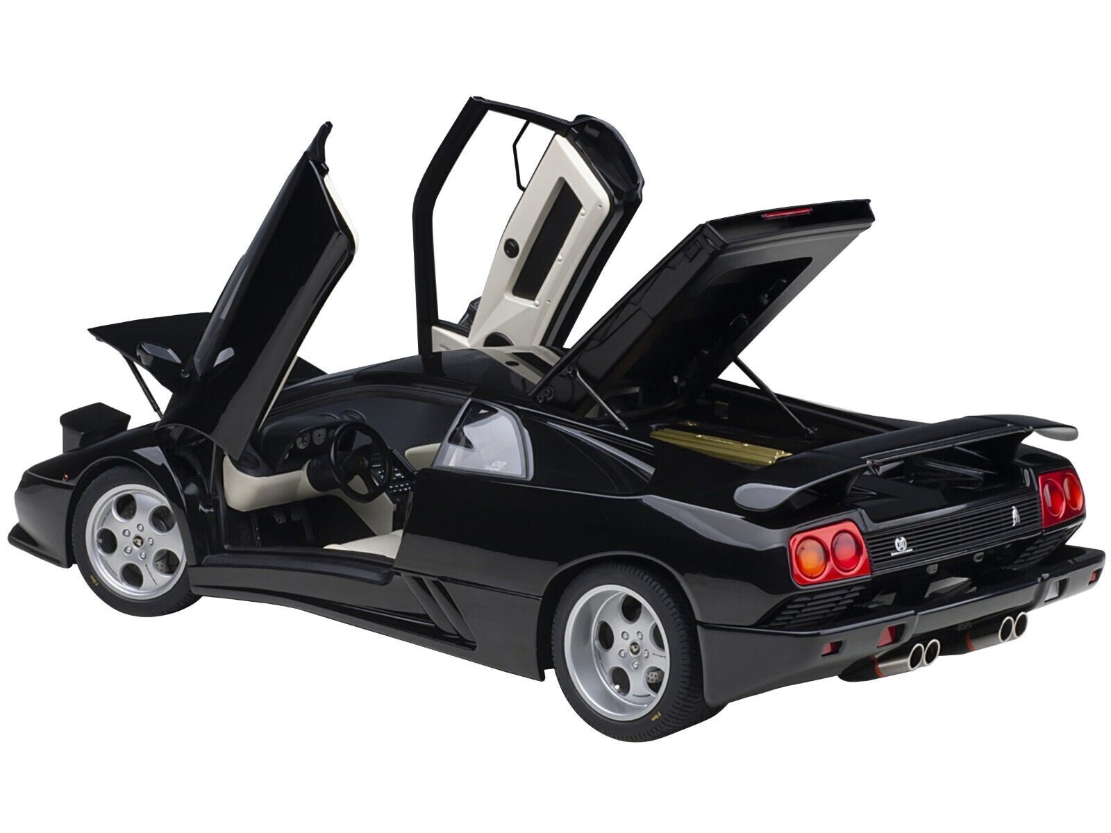 1/18 Lamborghini Diablo SE30 Deep Black MET Model Car