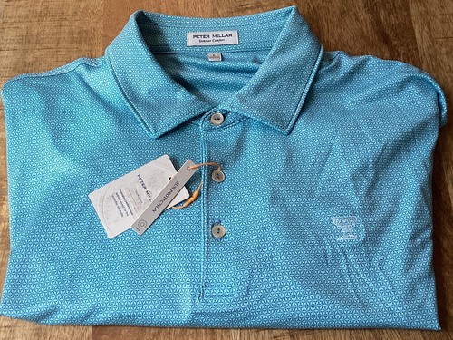 PETER MILLAR ポロシャツ Lサイズ New Peter Millar Silverleaf Golf Polo🔥🙋🏽🏆 | eBay