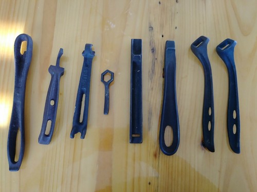 Vintage Lot Cast Iron Wood Stove Parts Misc CAST IRON