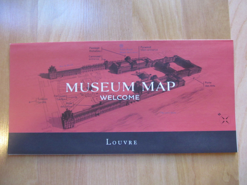 Louvre Museum Map English