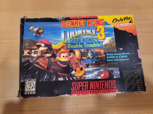 Donkey Kong Country 3 Dixie Kongs Double Trouble Super