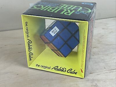 Vintage 1980 The Original Rubik's Cube by Ideal NEW Shrink Wrapped - SEALED