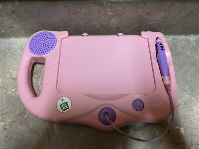 My First Leap Pad Leap Frog Learning System Pink With 8 Cartridges & 11 Books