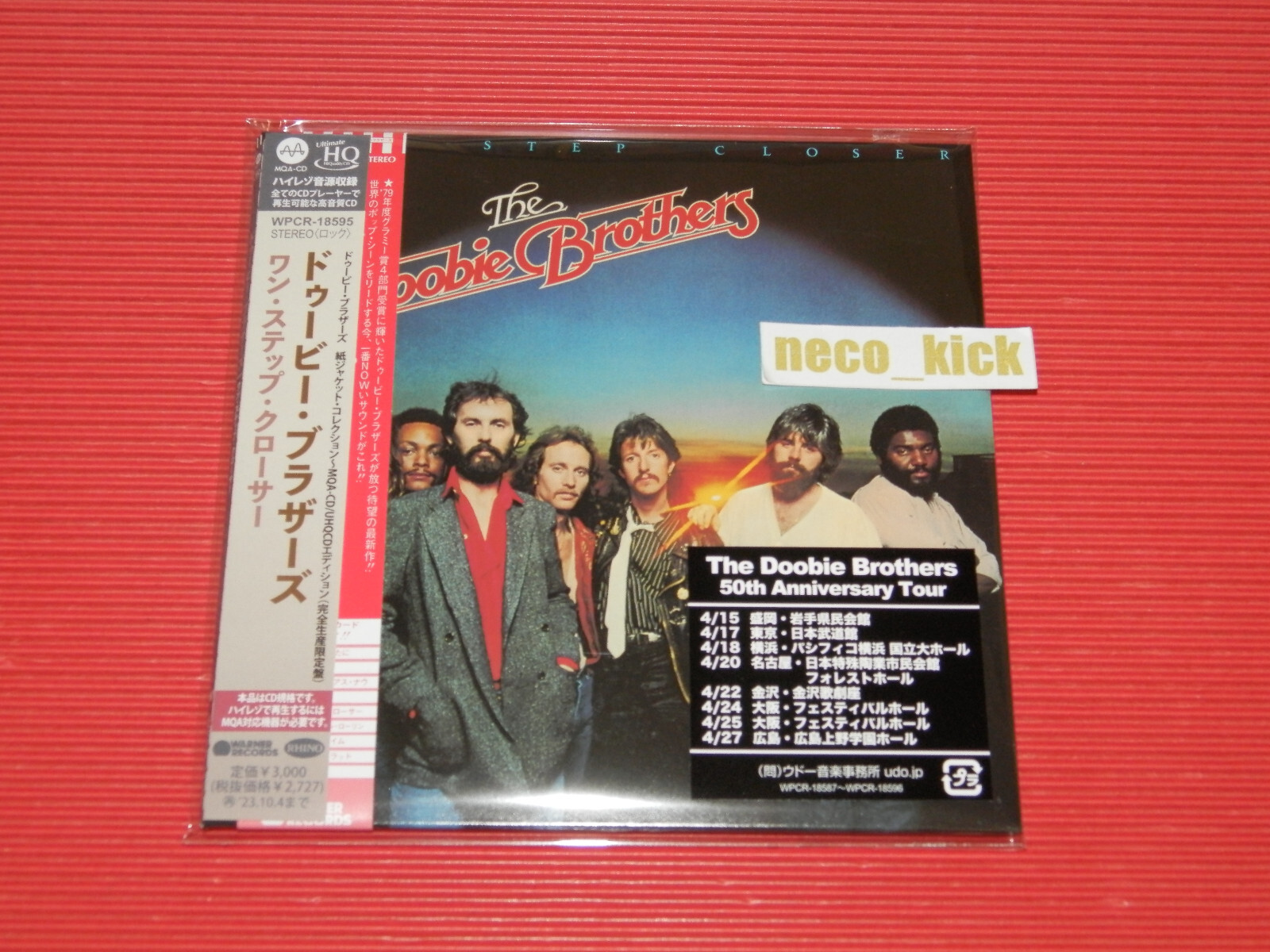 THE DOOBIE BROTHERS ONE STEP CLOSER JAPAN MINI LP MQA UHQ CD