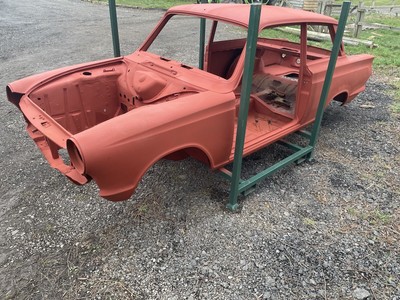 Ford Cortina Body Shell Mk1 Air Flow 2 Door GT Ideal Race Rally Car