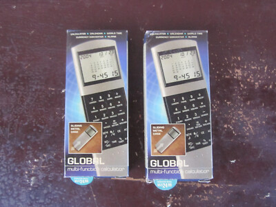2 Global Multi-Function Calculator For Sale By Owner!!!