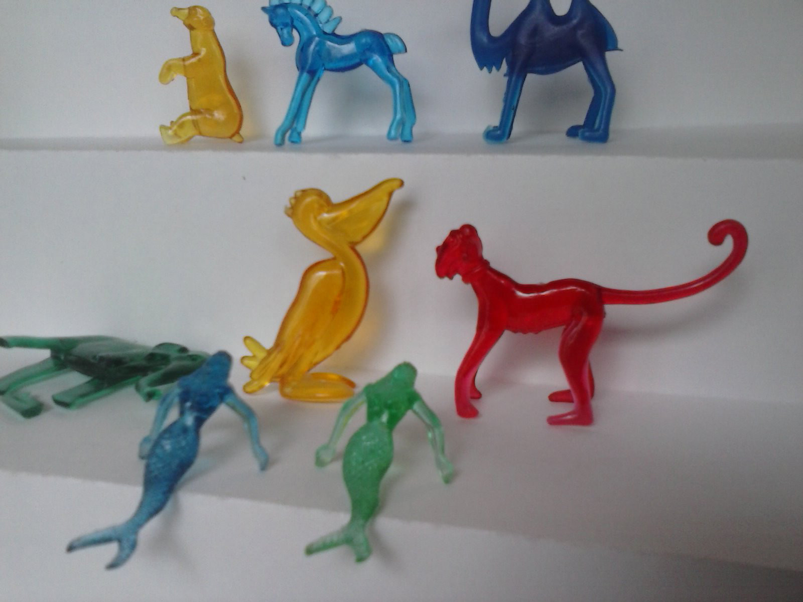 Nosco Art Deco Hard Plastic Animals Playset or Premium Figures