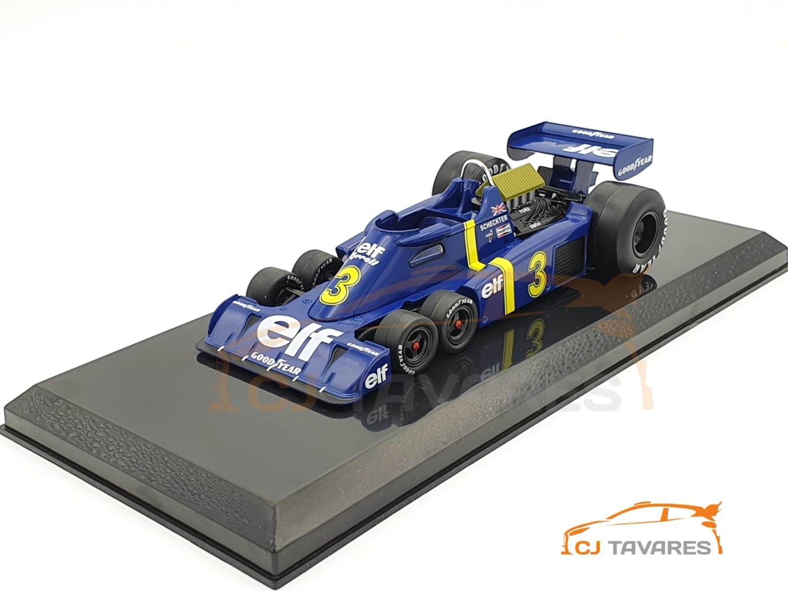 ミニチャンプス1/43 Tyrrell P34 1976 Jシェクター Tyrrell P34 Jody Scheckter 1976 Rare Formula 1 F1 Diecast