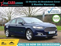 2017 Ford Mondeo 2.0 TiVCT Titanium CVT Euro 6 (s/s) 4dr SALOON Petrol/Electric 