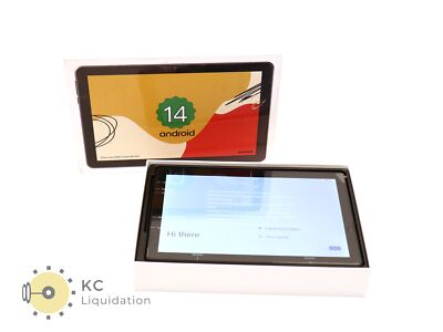Aumios Android 14 Octa-Core ARM CortexTM-A55 10'' Tablet (black) - NEW