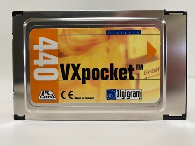 Digigram VXpocket 440 PCMCIA Multi Sound Card with Breakout Cable