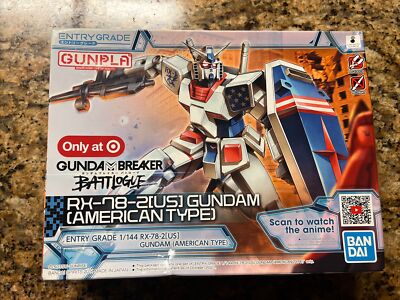 Bandai RX-78-2US Gundam Breaker Model Kit - American Type