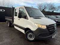 2021 Mercedes-Benz Sprinter 3.5t Progressive Crew Cab Tipper CHASSIS CAB DIESEL 