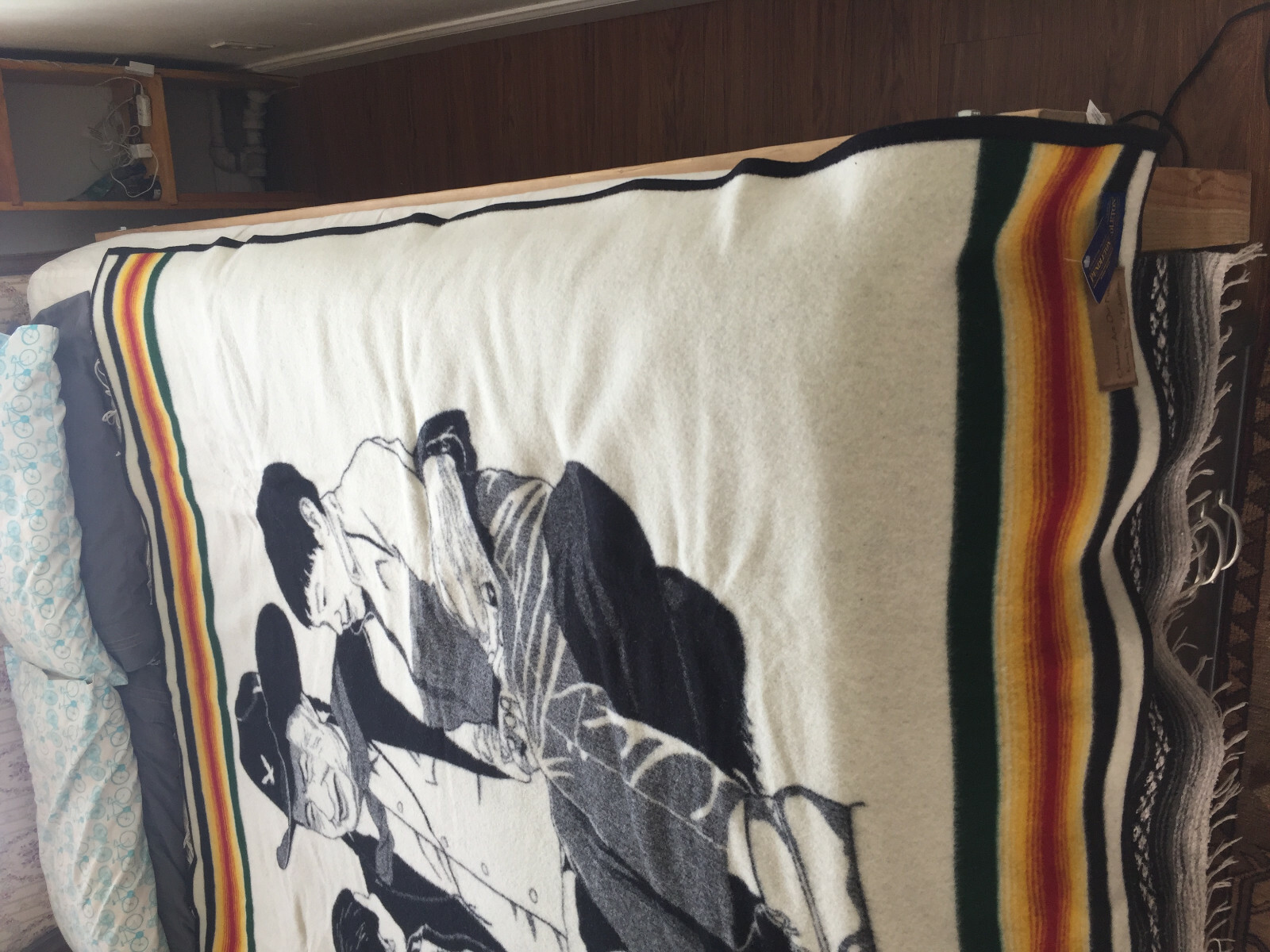 Pendleton Wool Blanket Kainai Board of Education Ltd. Ed. Queen 64x80