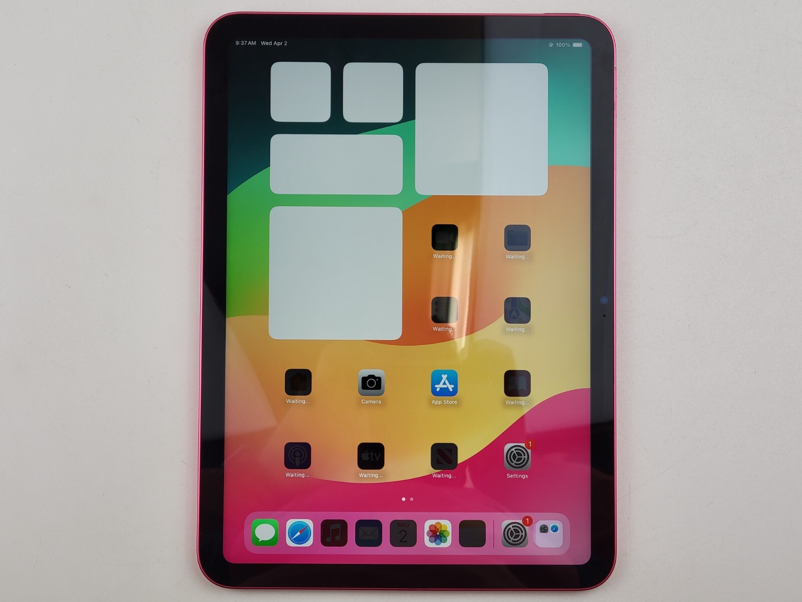 Apple iPad (10th Gen.) (A2696) 64GB - Pink (Wi-Fi Only) 10.9