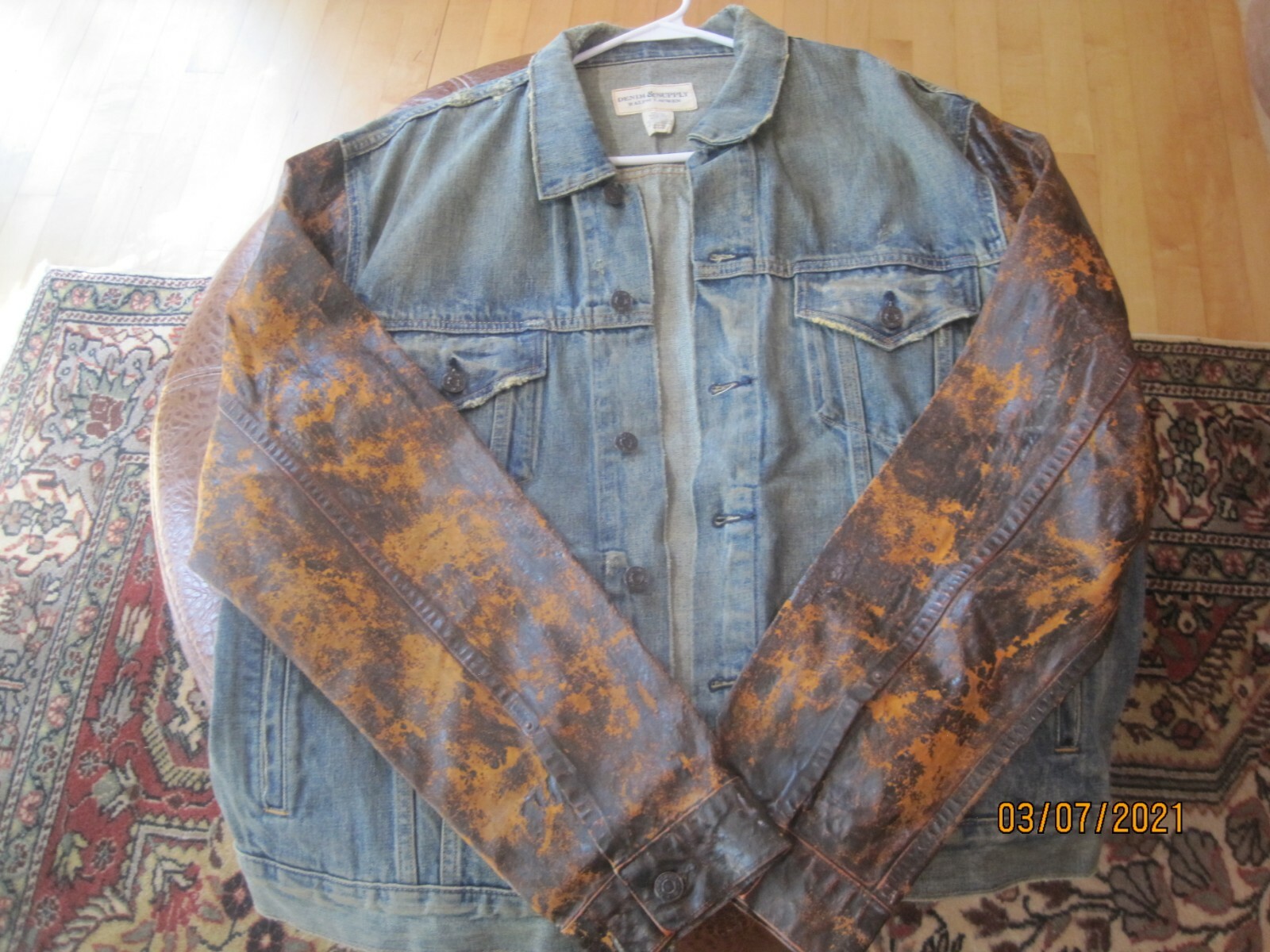 Denim and Supply RALPH LAUREN　ジャケット Denim Supply Ralph Lauren Mens Large Jean Jacket Peacoat RRL