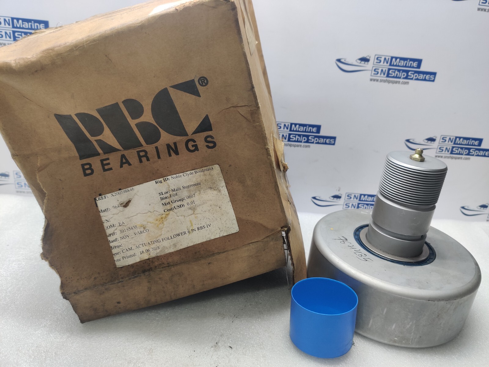 RBC F-76139-10 Actuating Cam Follower 6IN NOV 30155438 | eBay RBC F-76139-10 Actuating Cam Follower 6IN NOV 30155438 | eBay