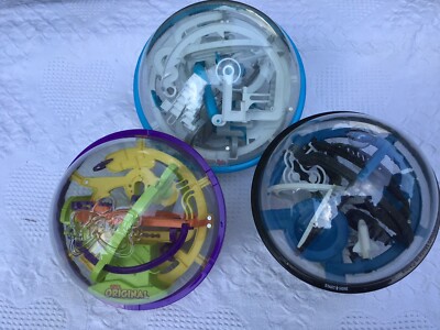 3- 8  Perplexus Ball Original & Epic Sharper Image Space Brain Teaser Ball Mazes