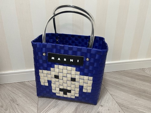 コニャック (クリームドッグ) MARNI ANIMAL BASKET BAG コニャック (クリームドッグ) MARNI ANIMAL BASKET BAG