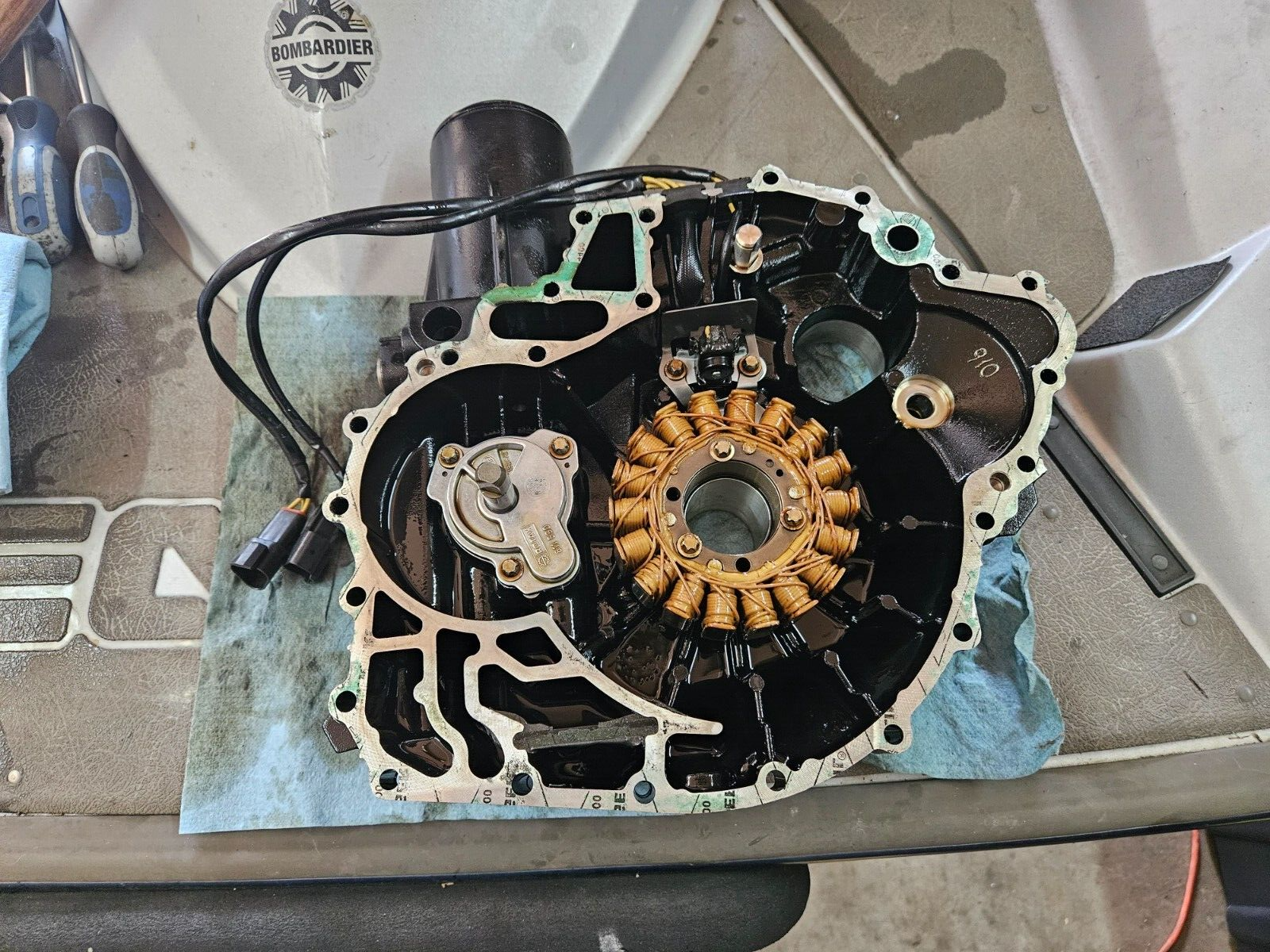 Seadoo 2003-2005 PTO Housing GTX RXP RXT Supercharged 185 Seadoo 2003-2005 PTO Housing GTX RXP RXT Supercharged 185