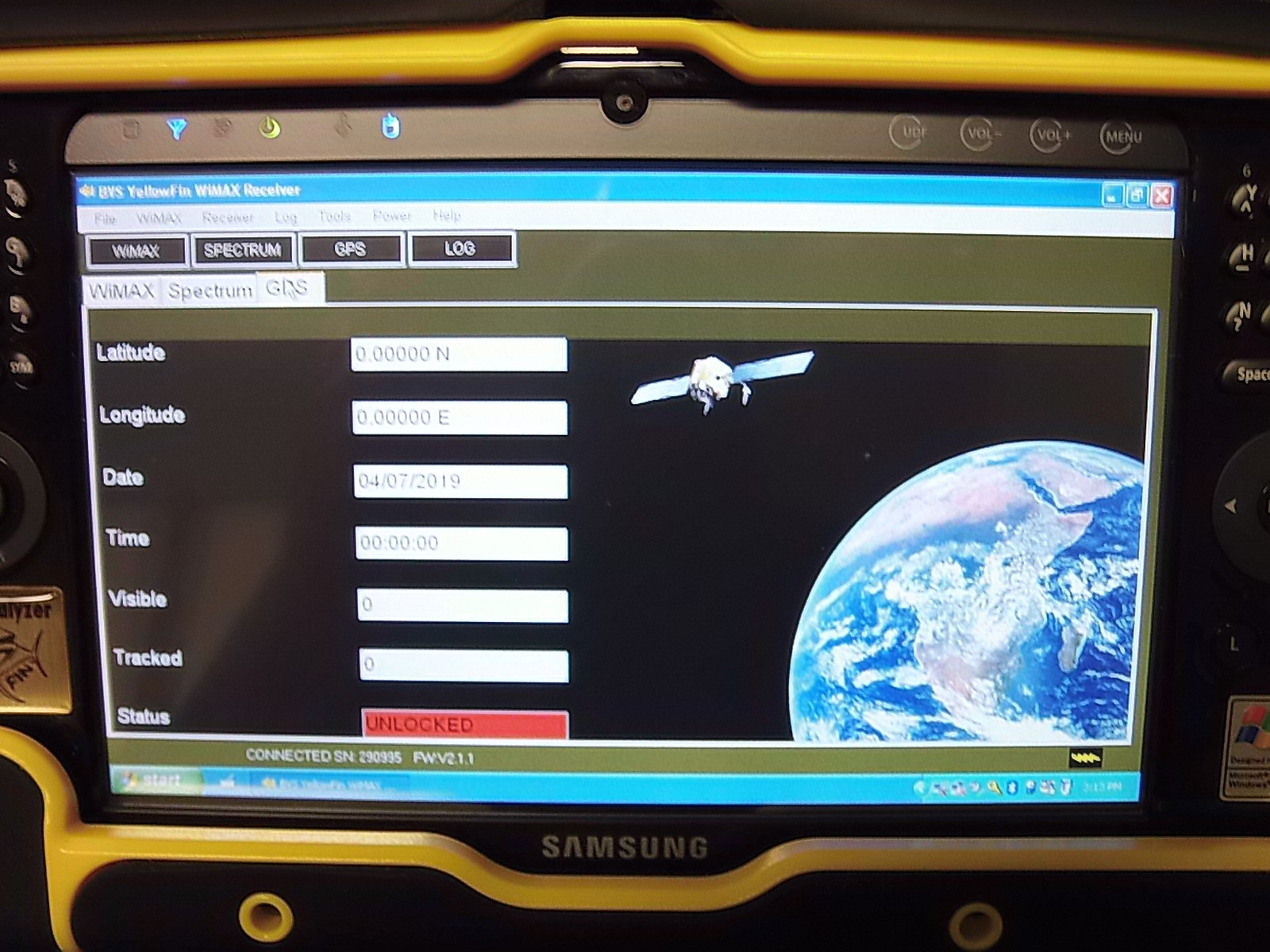 Berkeley Varitronics YellowFin Mobile WiMAX Analyzer Test Receiver Spectrum